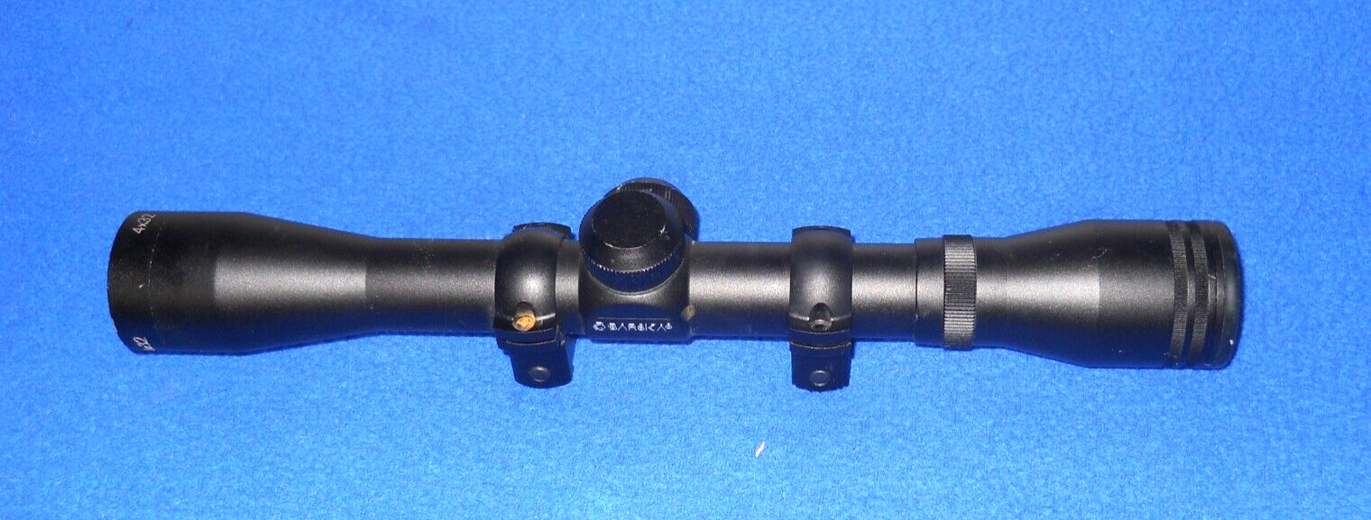 Barska 4x32 .22cal Rifle Scope with Mounting Rings *No Caps* AC10039  #A6847