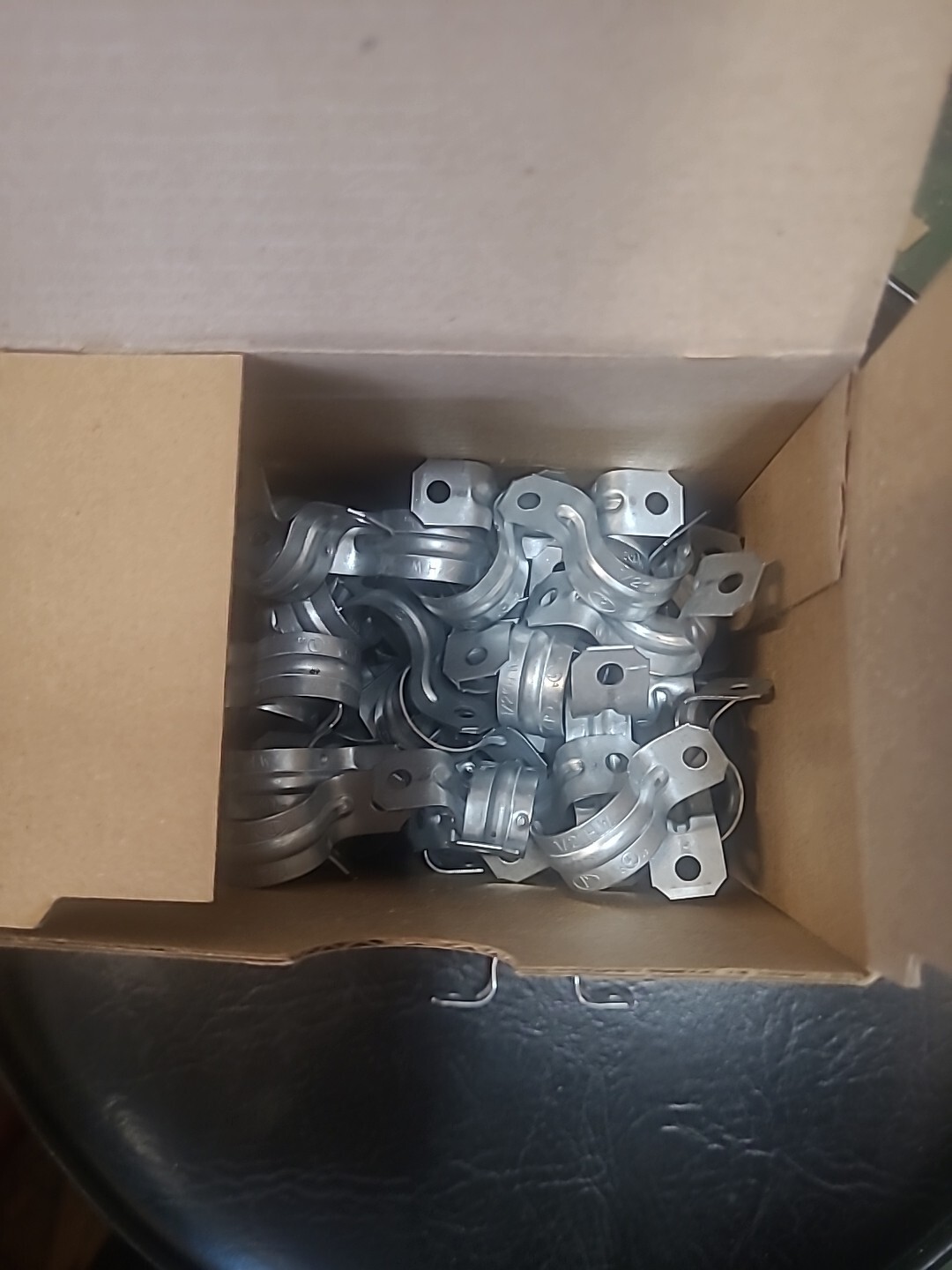 Halex 61205B RIGID TWO HOLE STRAP 1/2" 100 Quantity Box SHIP SAME DAY