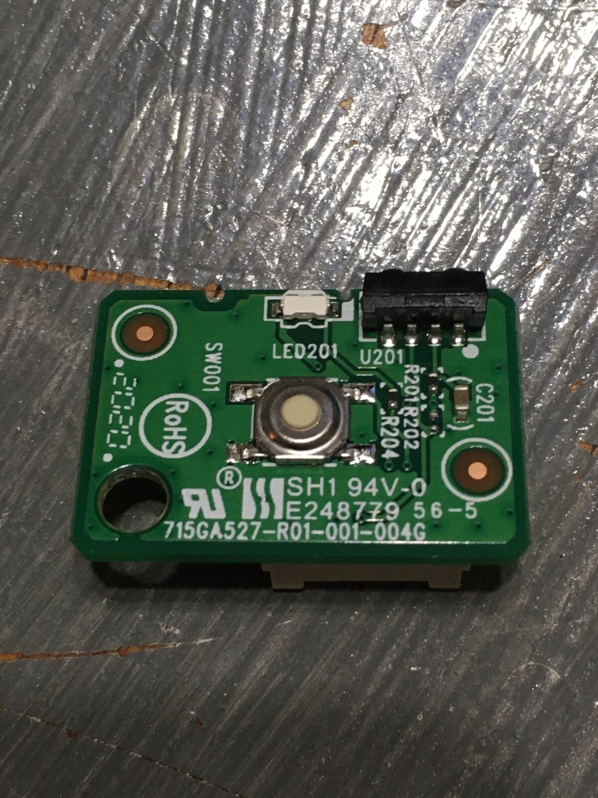ONN 100012587 POWER BUTTON 715GA527-R01-001-004G