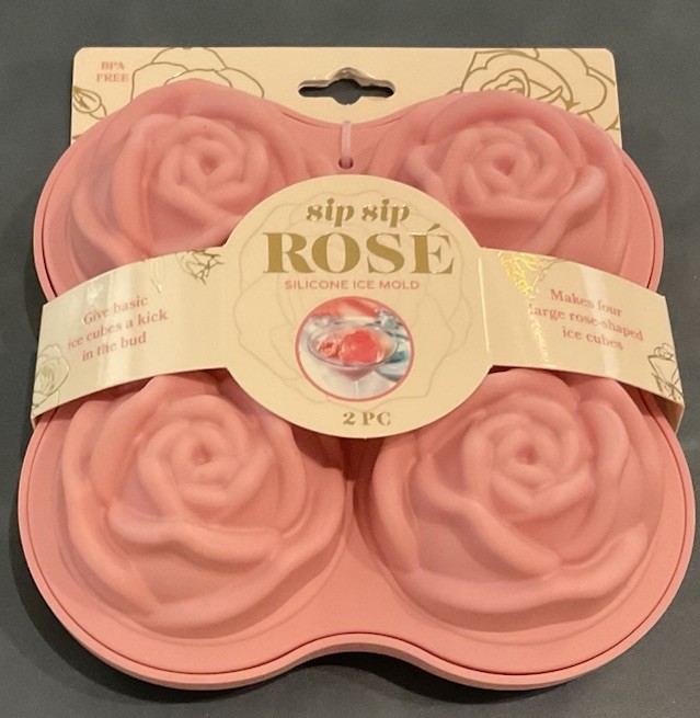 NEW 🌹Sip Sip Rose🌹 Silicone Ice Molds BPA Free