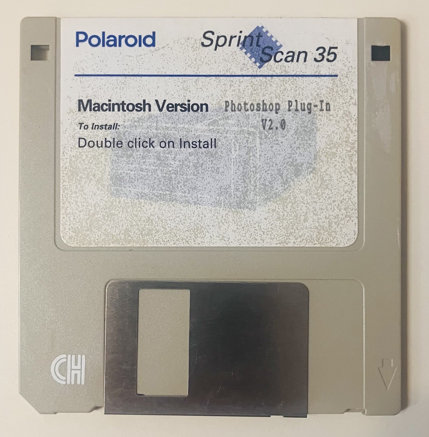 Polaroid SprintScan 35 Photoshop Plug-In v2.0 Macintosh 3.5 Floppy