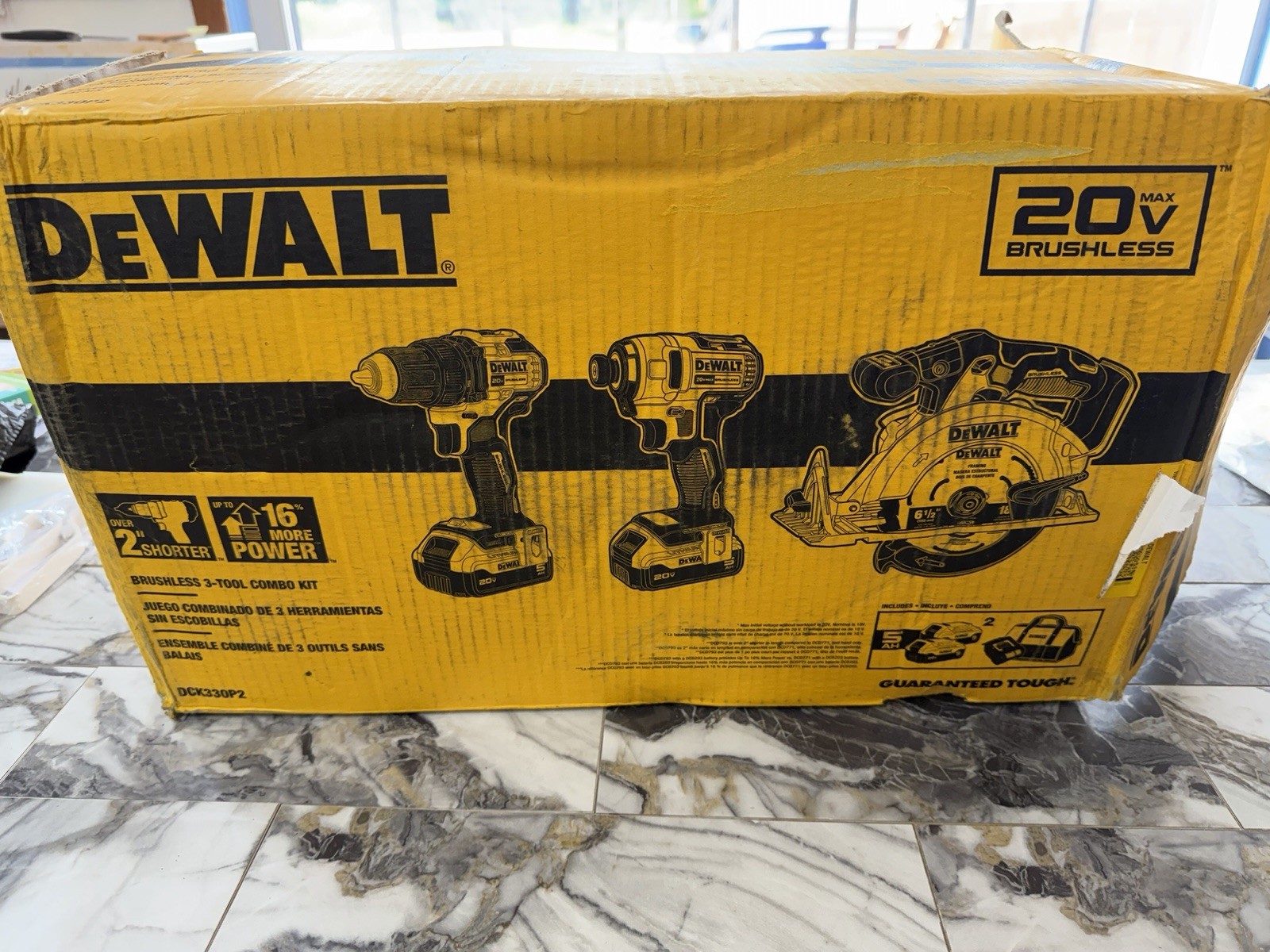 Dewalt Brushless 3-Tool Combo Kit DCK330P2