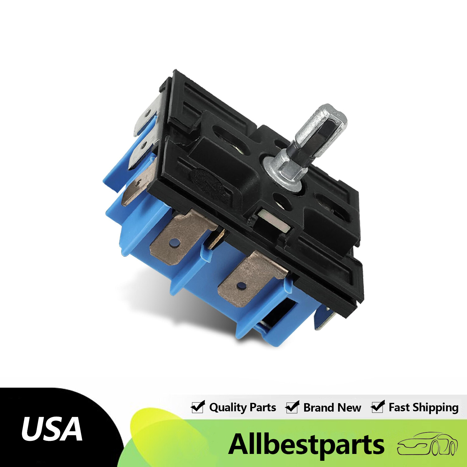 W10434452 For Whirlpool Range Dual Surface Element Infinite Switch MDPA-W171