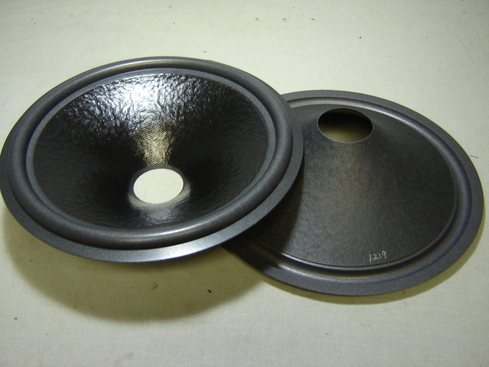 Pr. 12" Paper Speaker Cones -- Recone Parts -- 1219