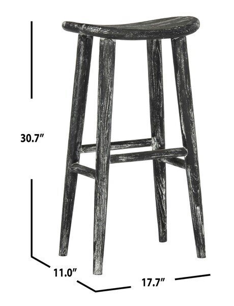 Safavieh COLTON WOOD BAR STOOL, Reduced Price 2172708899 BST1001A