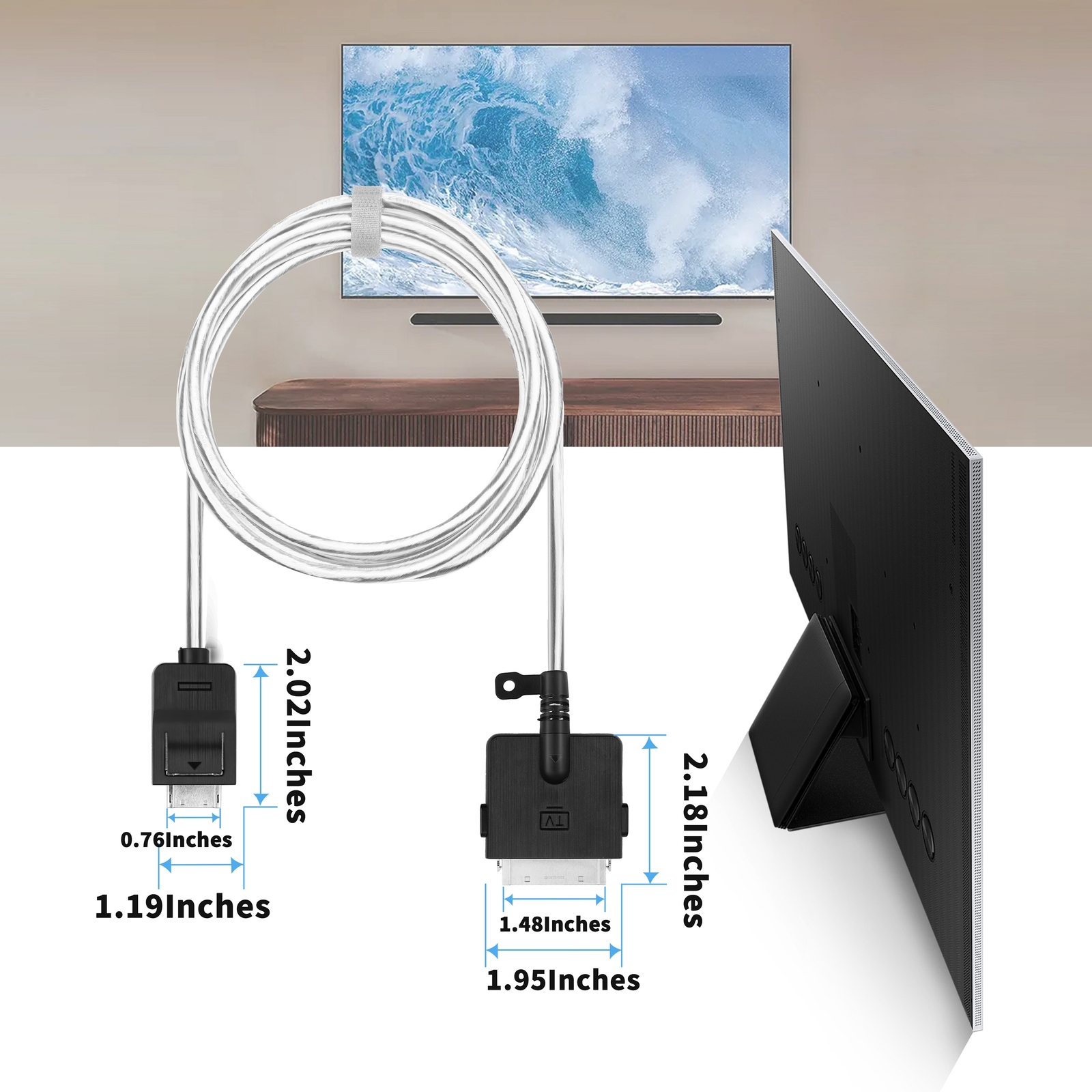 One Connect Cable BN39-02688B QN800 QN700 QN900 Neo QLED 8K Smart TV QN55QN700AF