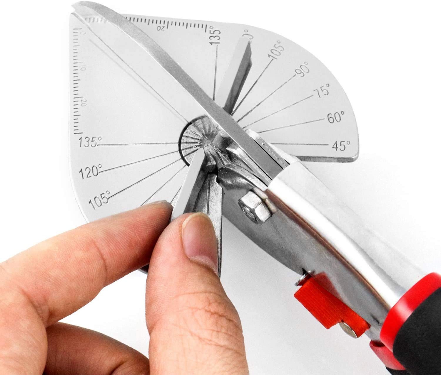 Multi Angle Miter Shear Cutter Hand Tools45-135 Degree Adjustable Angle Scissors