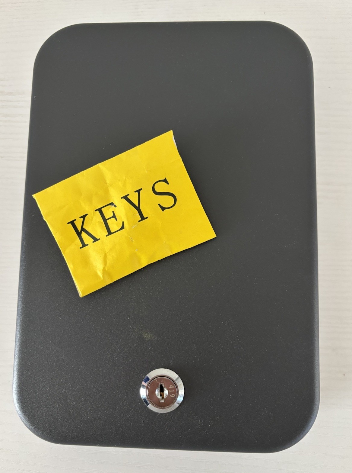 SnapSafe TSA Approved Lock Box with Two Keys 16 Gauge Steel Security Safe