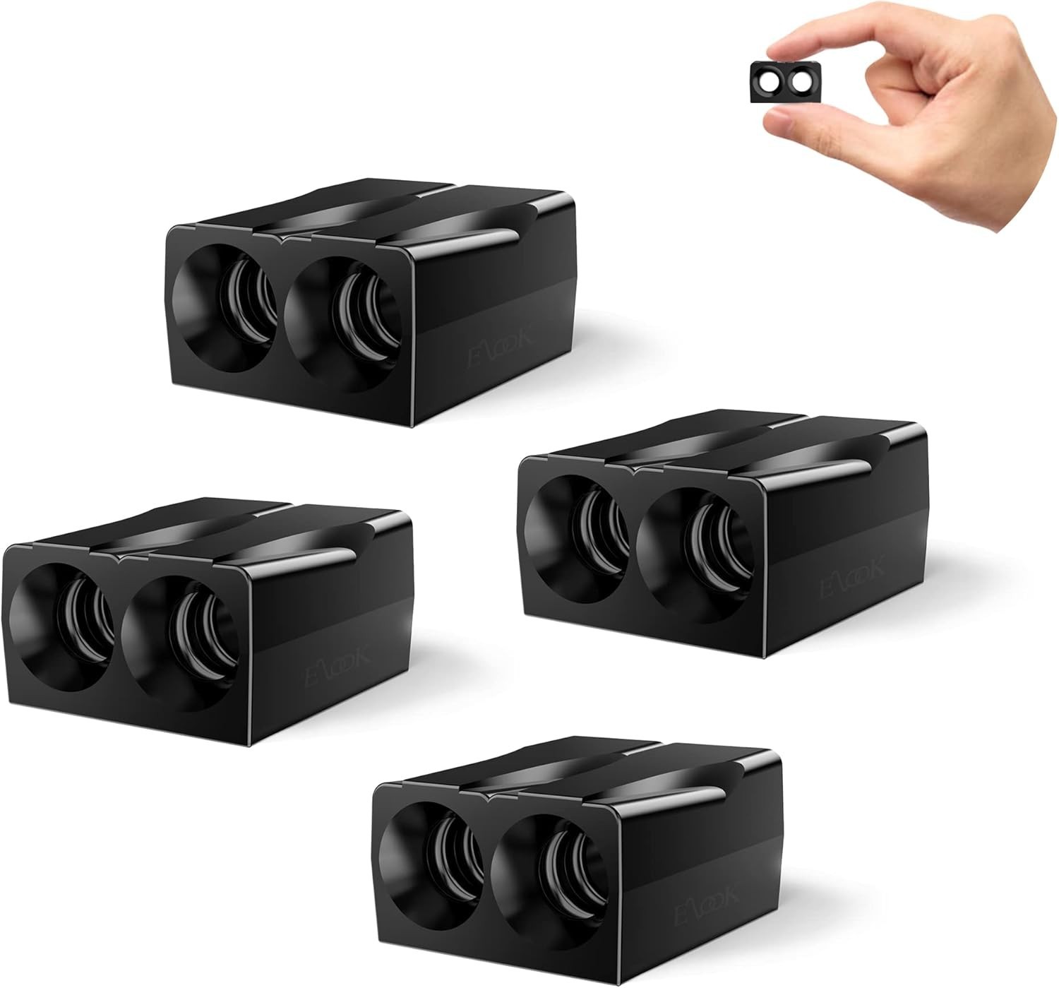 Elook Upgraded Deer Whistles for Car, Horn Save 4 Pack