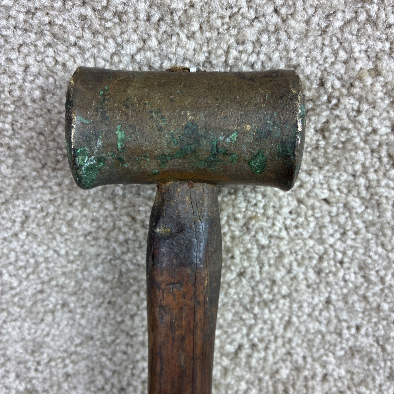 Vintage 28oz.Brass Hammer