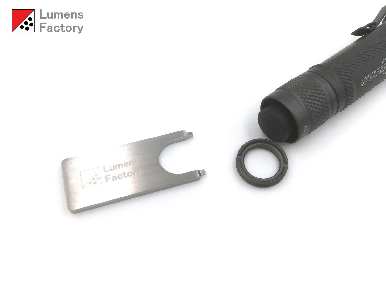 Tailcap Shroud Tool for Surefire E1 E2 EDCL E2T A2 L1 L2 LX2 V2, Z57 Z61 Z68 Z62