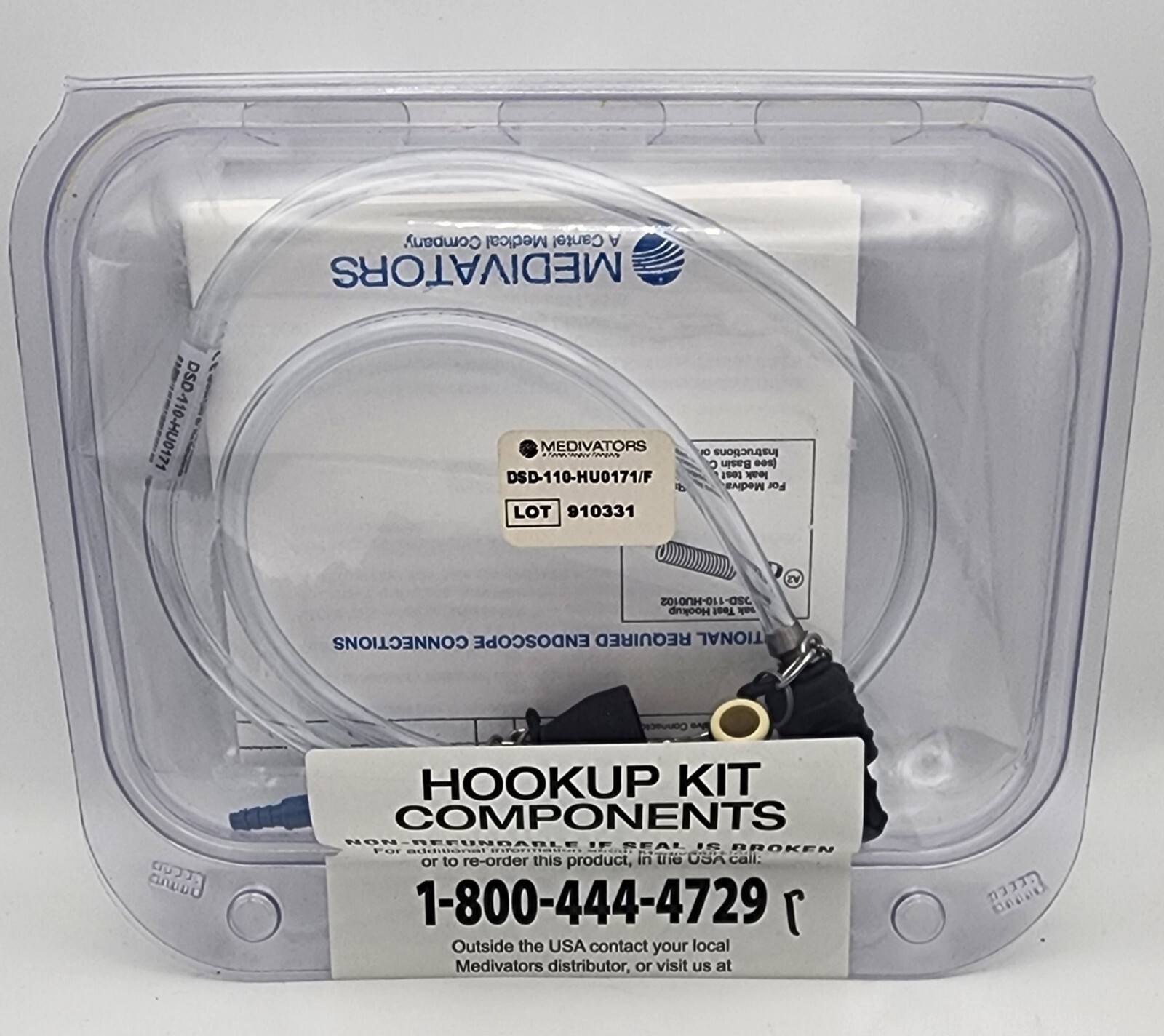 DSD-110-HU0171/F MEDIVATORS DSD Hookup Endoscope Connectors /SSD Series NEW SEAL