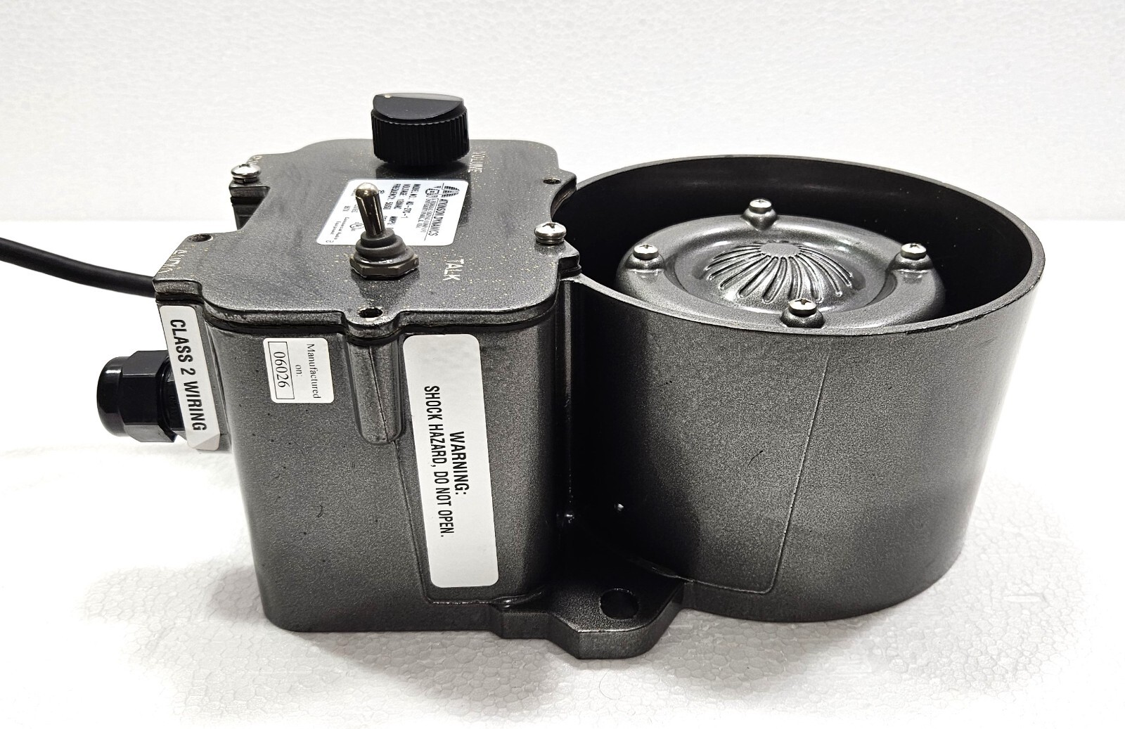 ATKINSON DYNAMICS AD-27C-1 WALL MOUNT INTERCOM