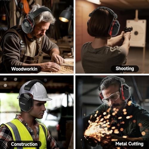Ear Muffs Hearing Foldable Noise Reduction Protection Gun Shooting Range US