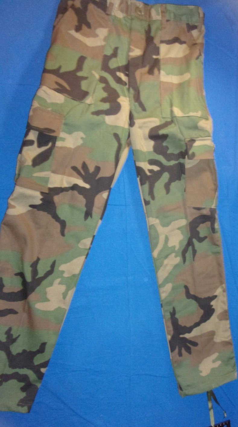NEW TRU-SPEC YOUTH BOYS WOODLAND BDU CAMOUFLAGE URBAN PANTS SIZE 18