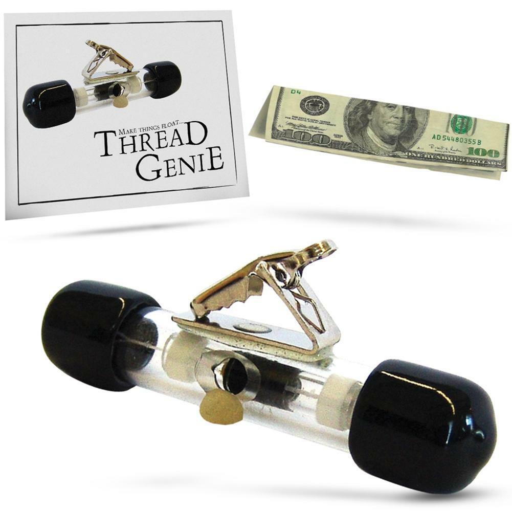 MAGIC THREAD GENIE ITR Invisible String Reel Floating Bill Street Close Up Trick