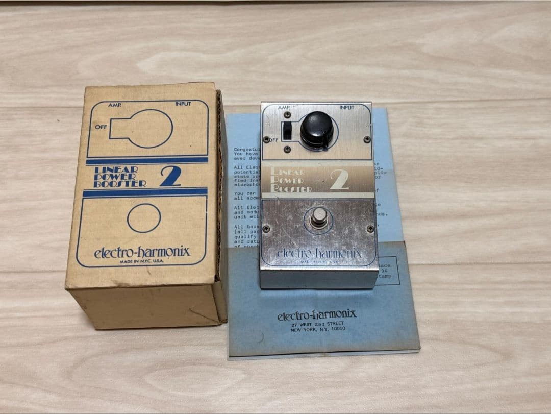 1977 Electro-Harmonix LPB-2 Linear Power Booster Pedal