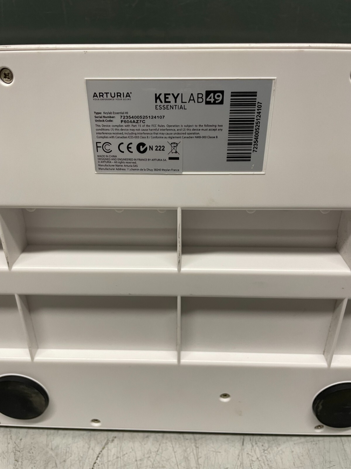 Arturia KeyLab 49 Essential 49 Key MIDI Controller Keyboard - Used