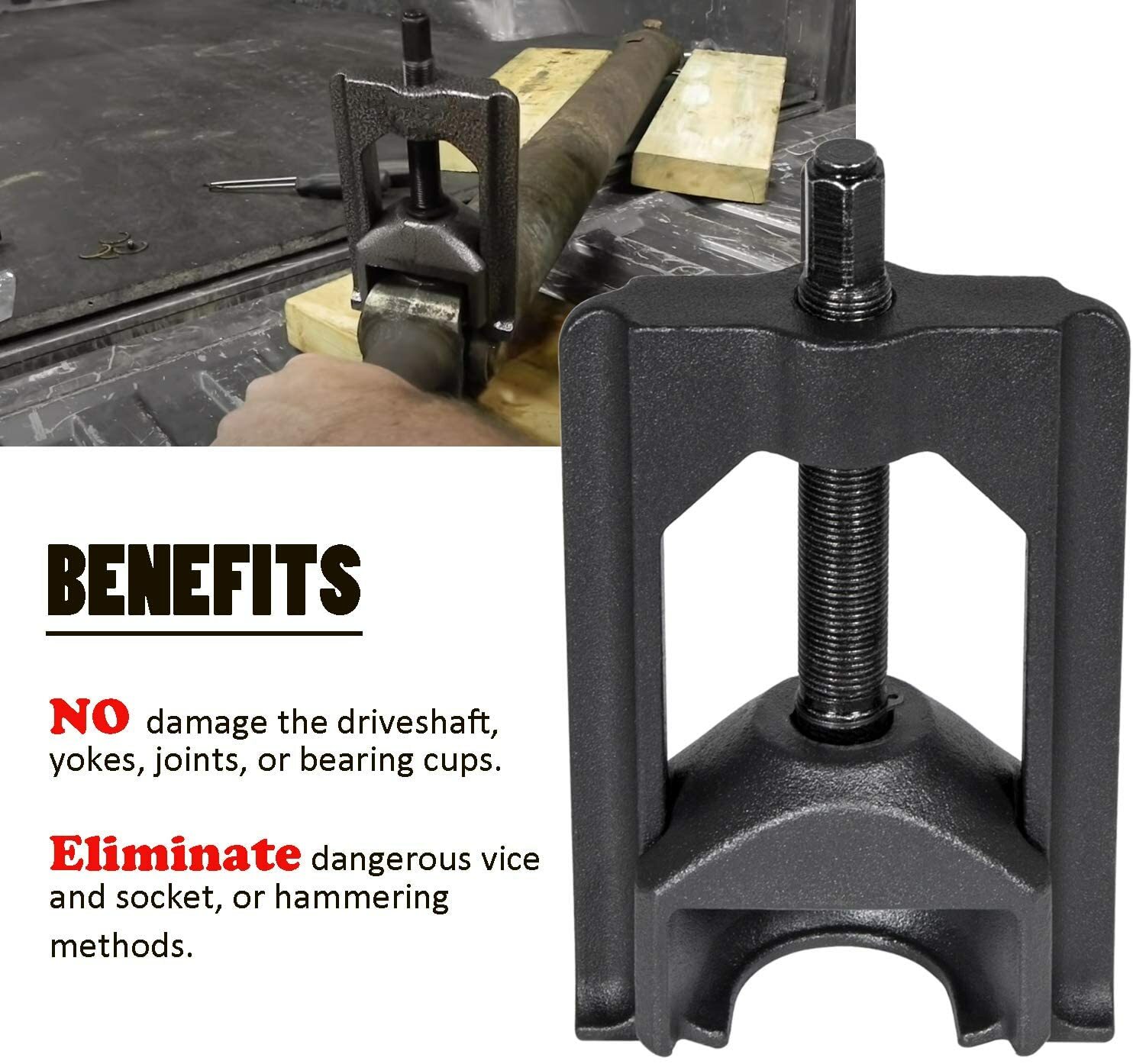 Joint Pullers Automotive (Class 1-3) 10105 Universal Heavy Duty U-Joint Puller