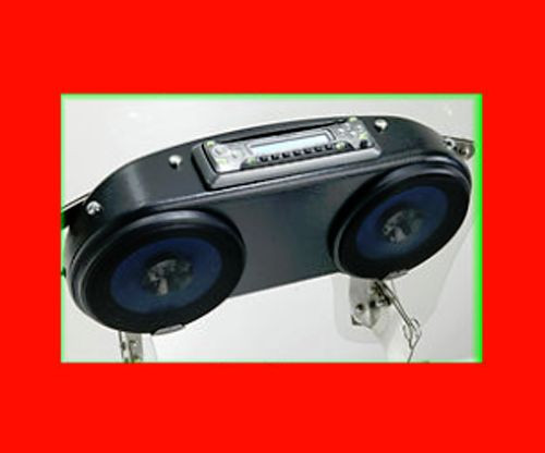 MOTORCYCLE RADIO Box FITS HARLEYS/  ROAD KING  12 VOLT OUTPUT FREE SHIPPING