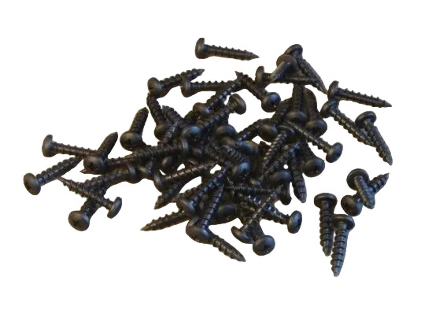 Set of 50 Procraft #10 x 1" Panhead Screws- Black Oxide PHPB-10X1-BK