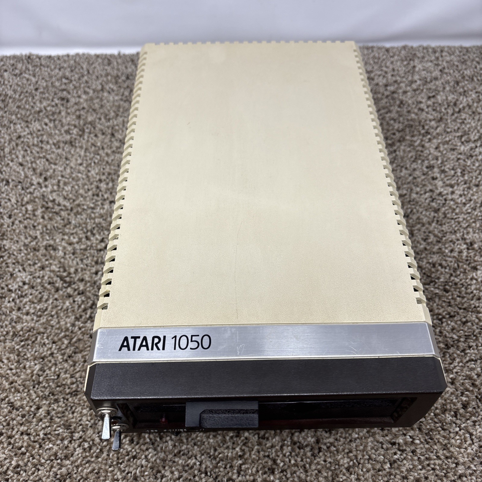 Atari 1050 Floppy Disk Drive Tested With All Cables Power And Data SIO In Box