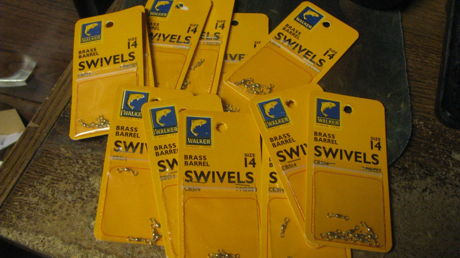 brass swivels, size 14, new, 84ct, free shipping