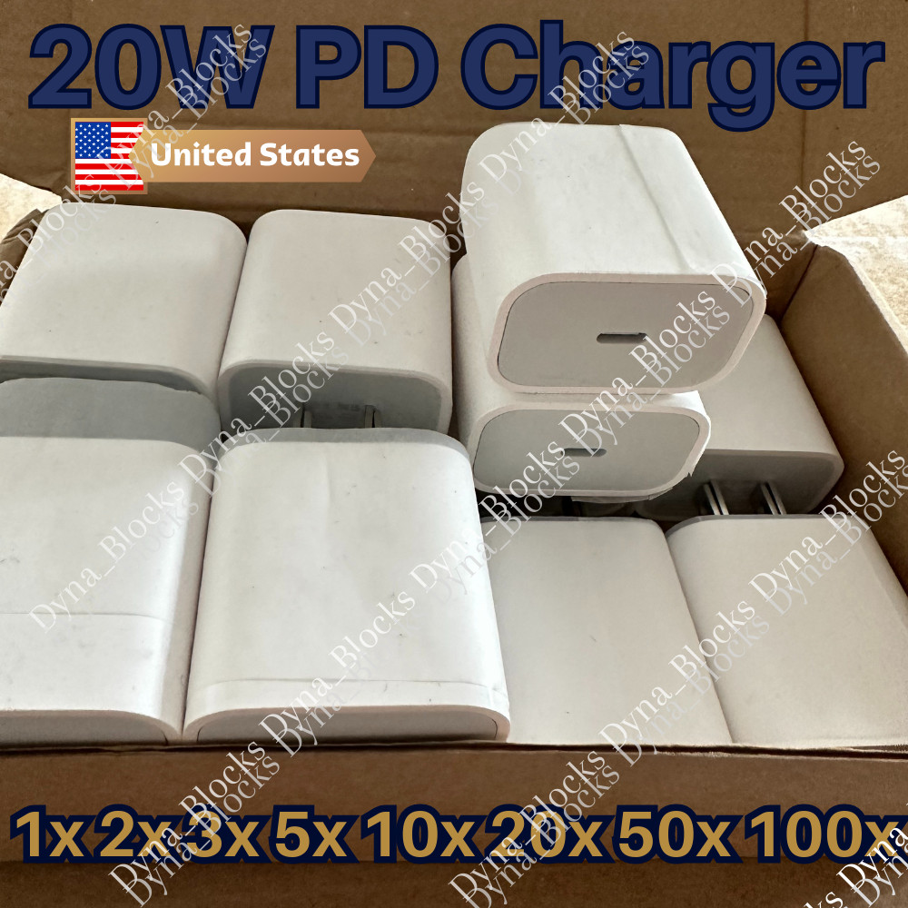 Wholesale Bulk For iPhone iPad 20W USB C Type C Power Adapter Fast Charger Block