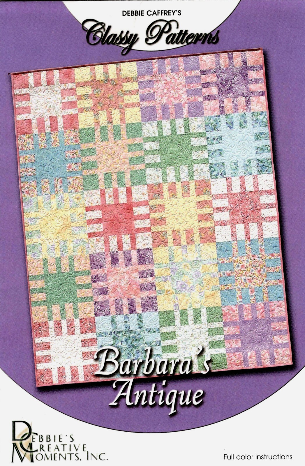 Barbara's Antique Quilt Pattern by Debbie's Creative Moments