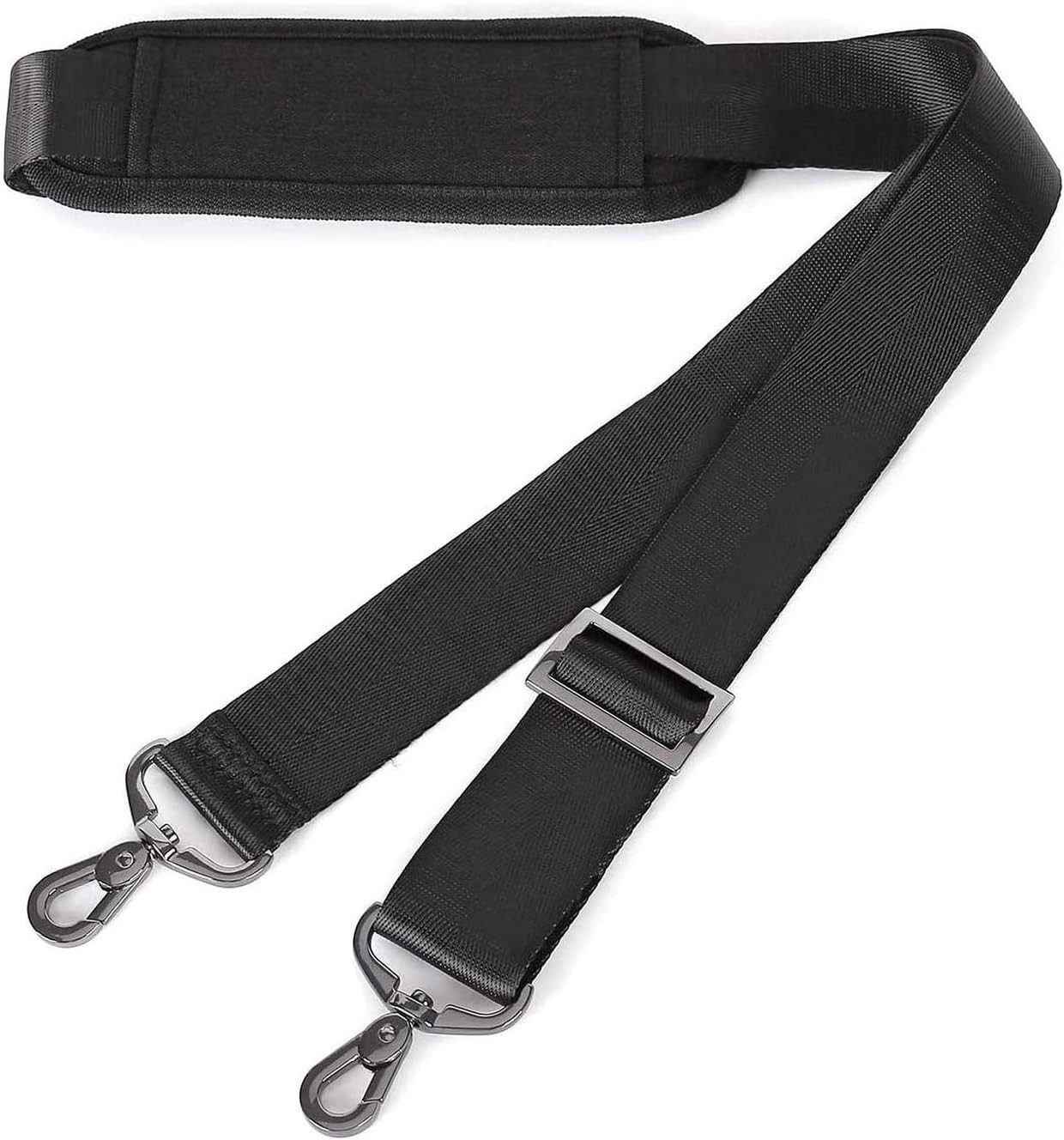 56 inch Shoulder Strap, Adjustable Thick Soft Universal Replacement Non-Slip ...
