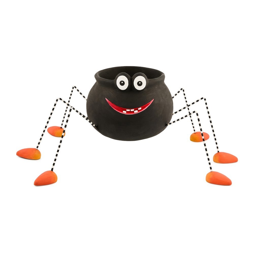 MacKenzie Childs Patience Brewster Webster Spider Cauldron #08-41183 NWT