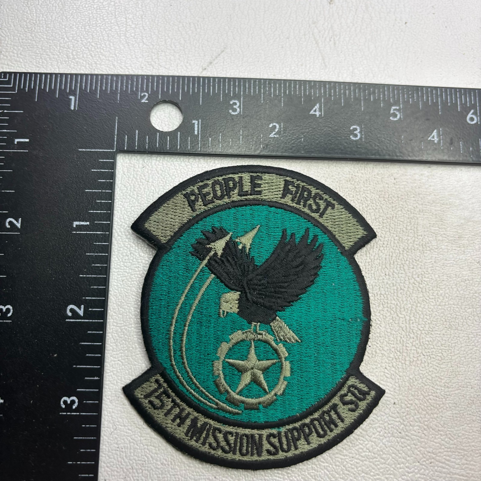 US Air Force Subdued 75TH MISSION SUPPORT SQUADRON Patch Military 60TZ