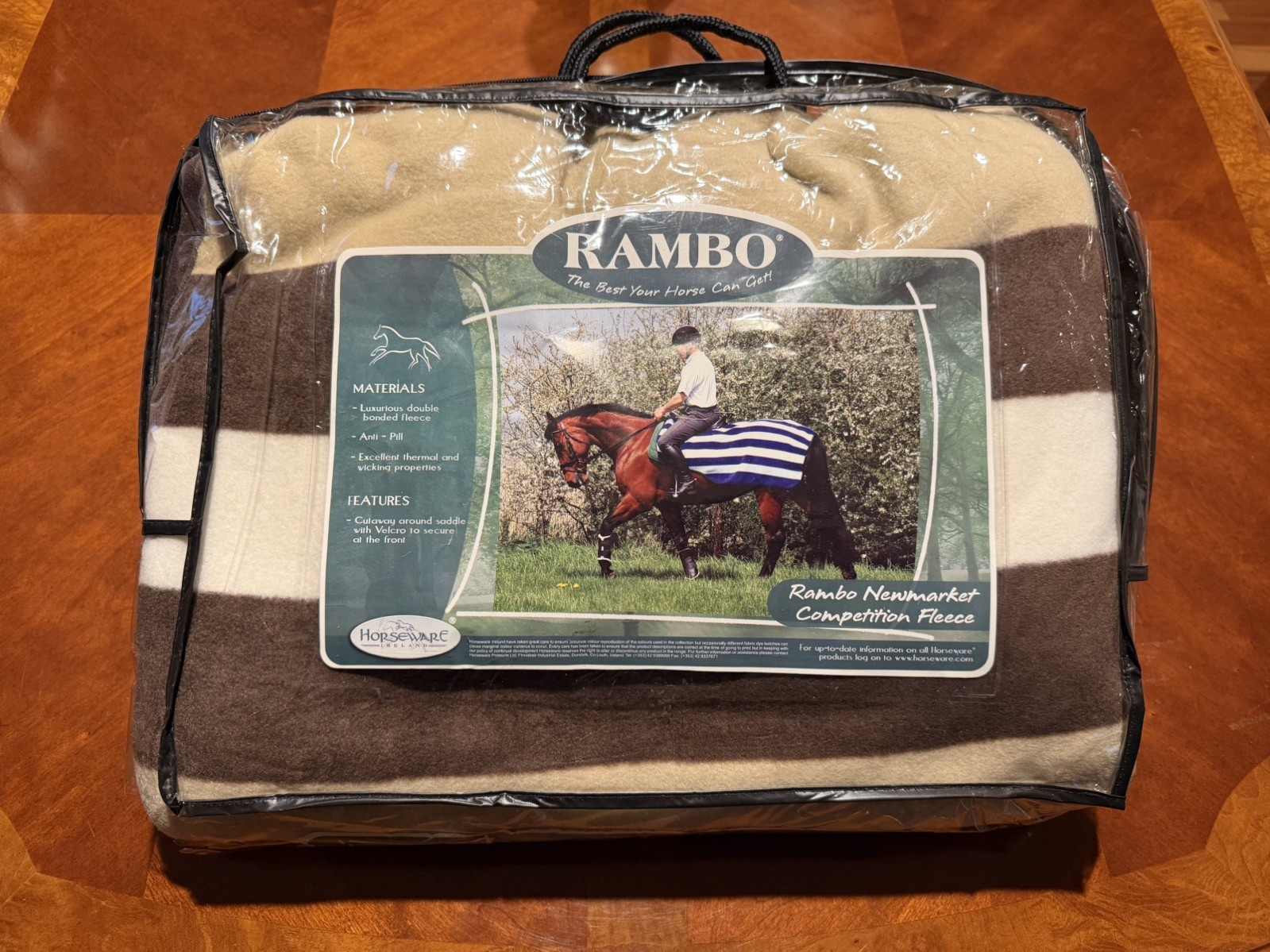 Horseware Ireland Rambo Competition Fleece | Whitney Brown | X-Large