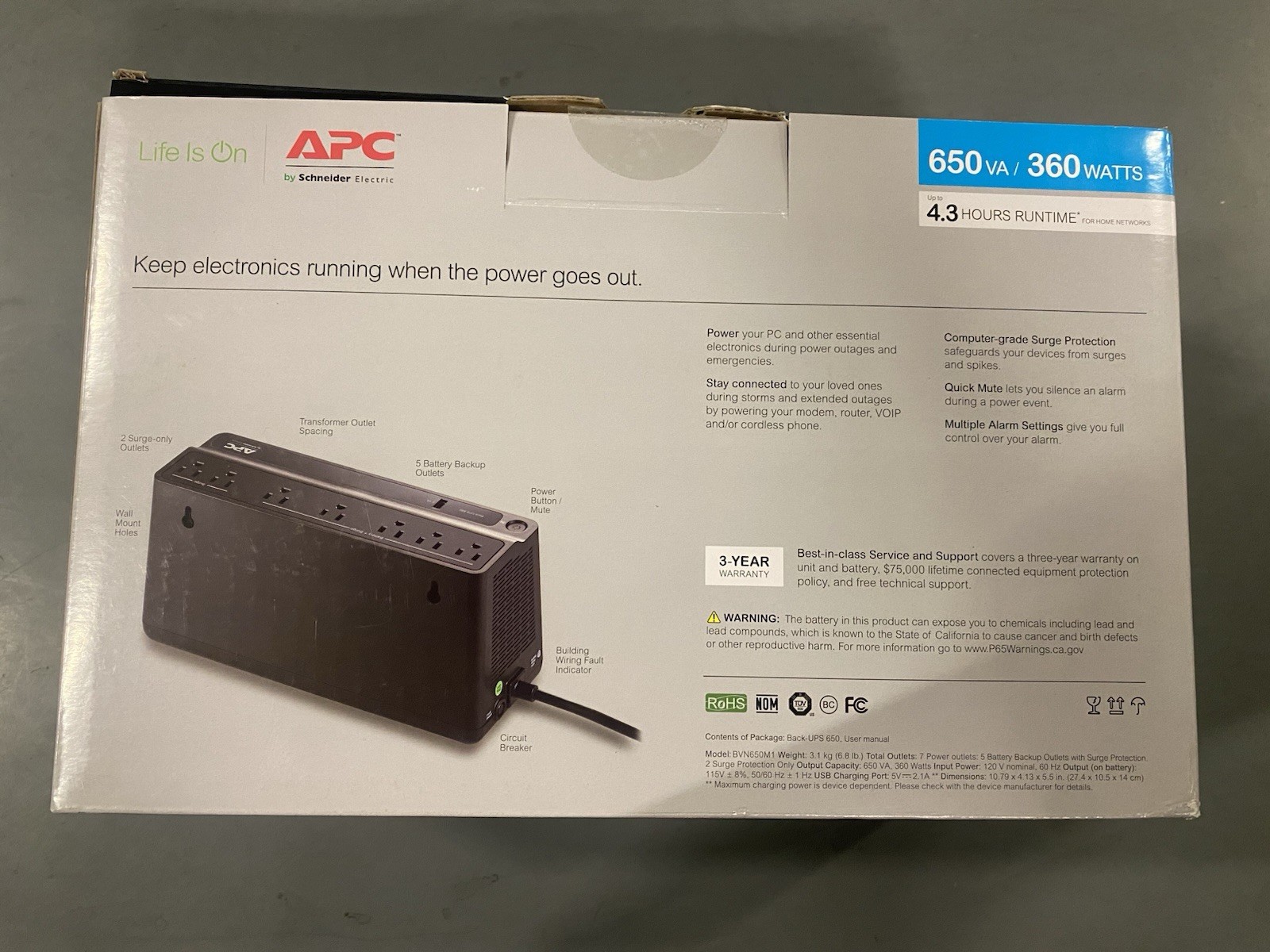 APC by Schneider Electric UPS System