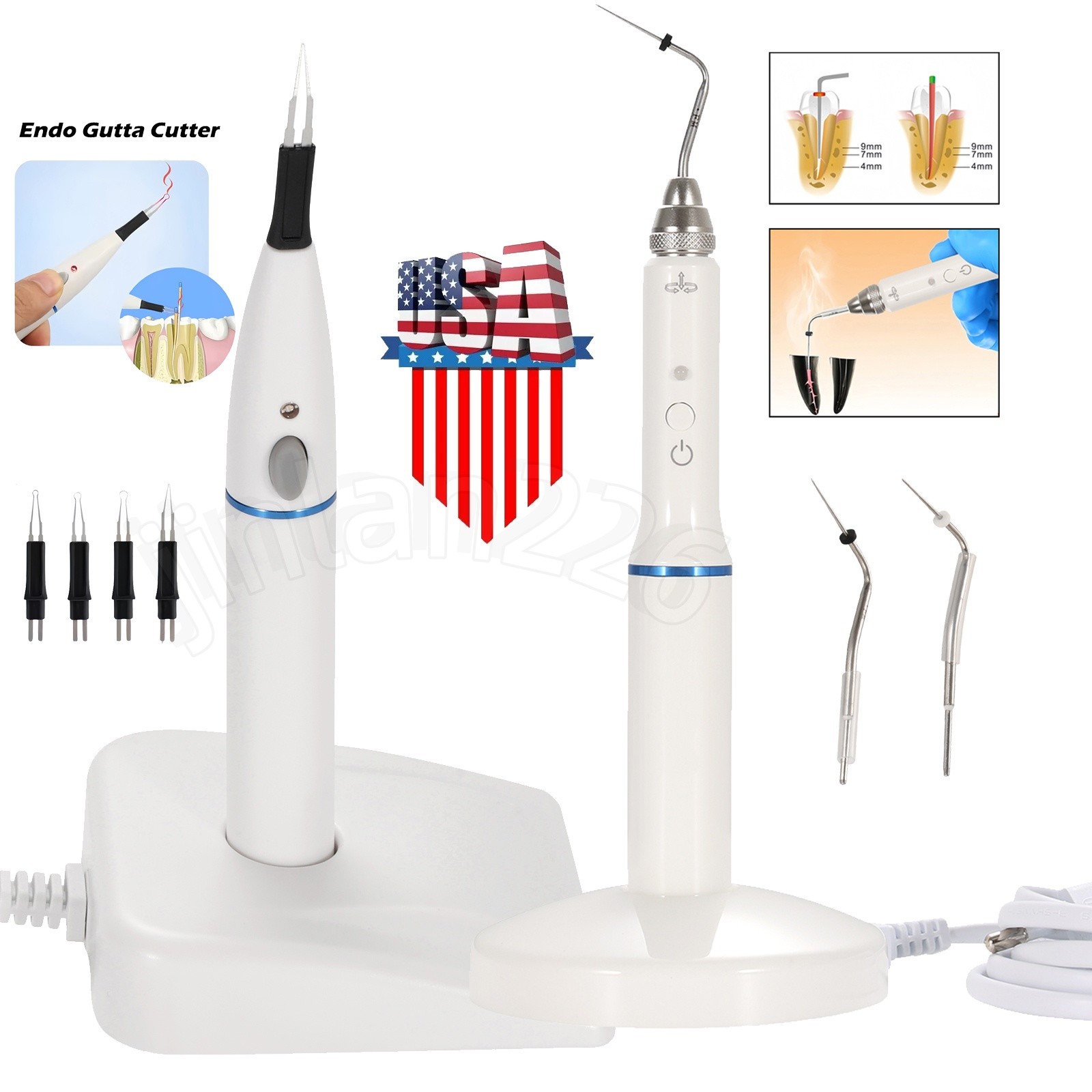 Dental Endo Obturation System Gutter Cutter Heated Pen /Gutta Percha Gum Cutter
