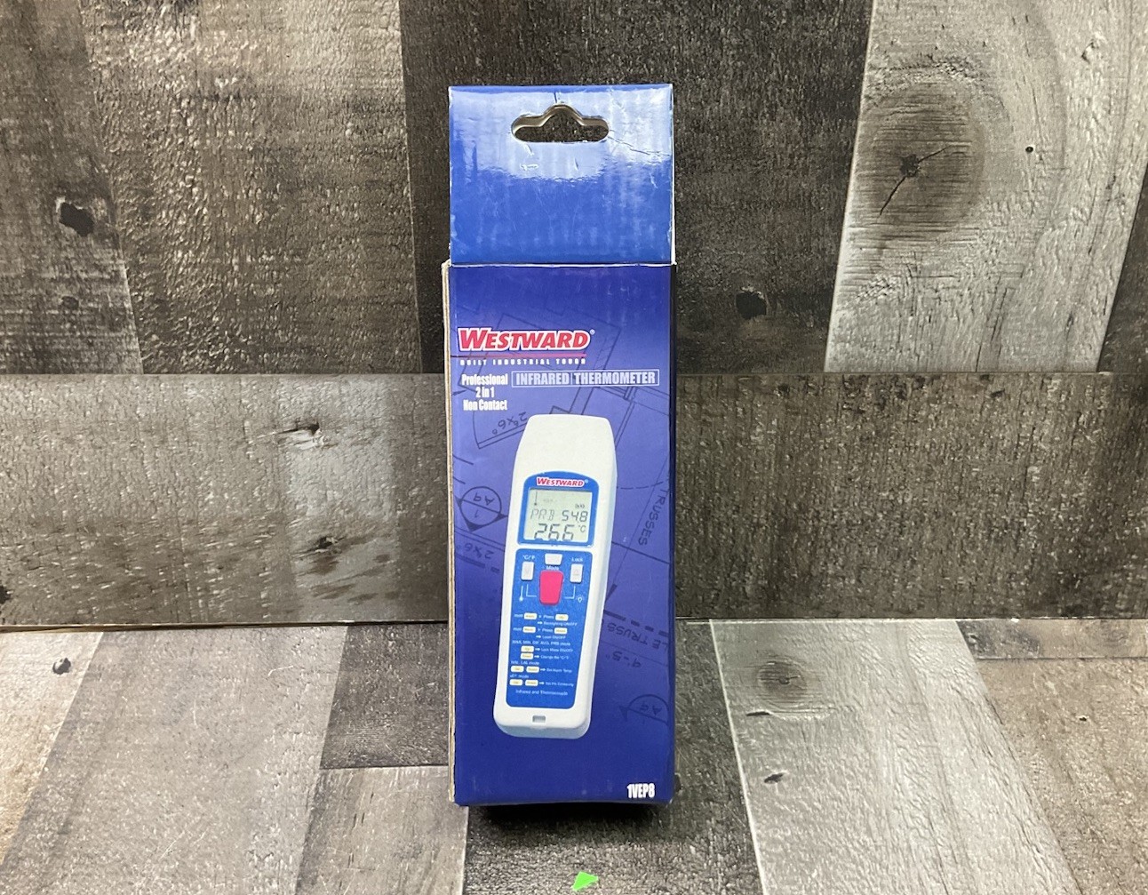 Westward 1Vep8 Infrared Thermometer Professional 2 in 1 No Contact BRAND NEW