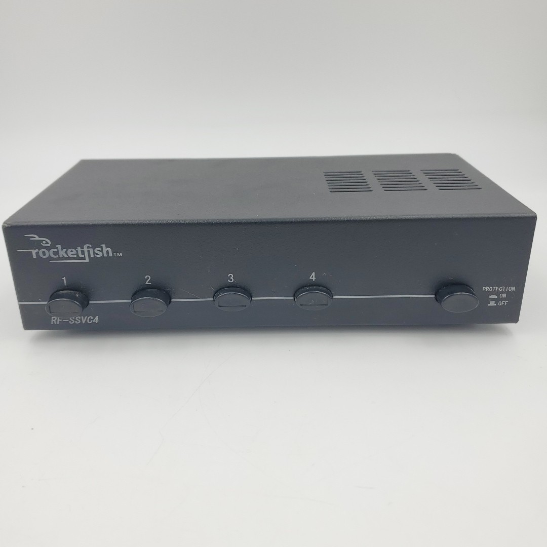 Rocketfish 4-Pair Stereo Speaker Selector RF-SSVC4