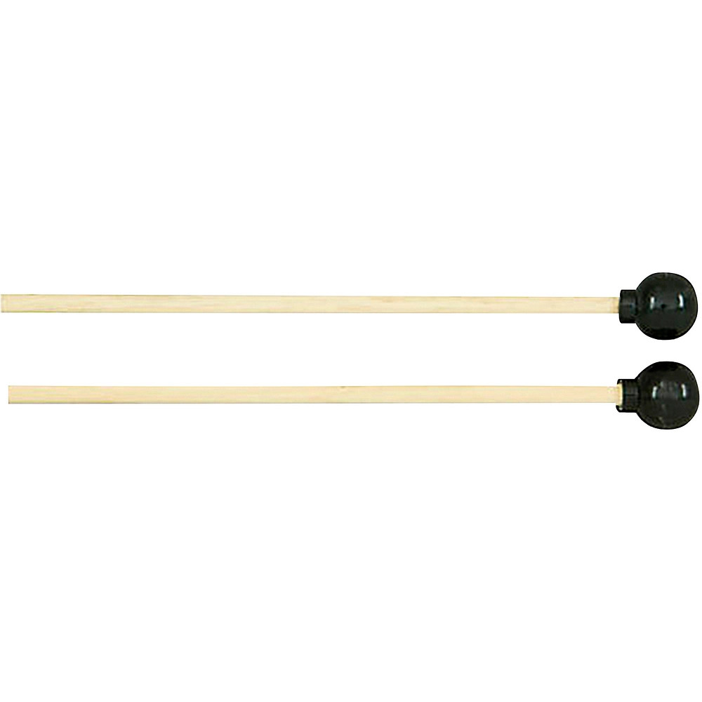 Rhythm Band MediumDensity Rubber Mallets 7 34 in L x 34 in D, Wood Handle