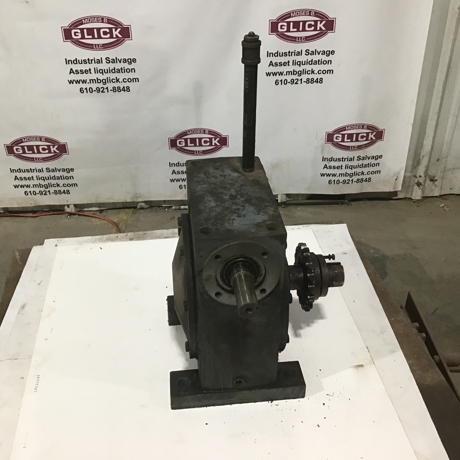Hub City 0220-35213-0601/601 Speed Gearbox Reducer 1-1/2 Input Keyed Shaft Ra...