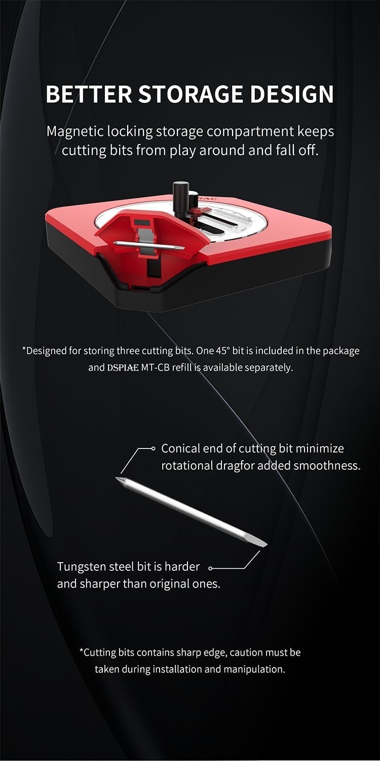 DsPiae PT-C Integral Stepless Circular Cutter Tool