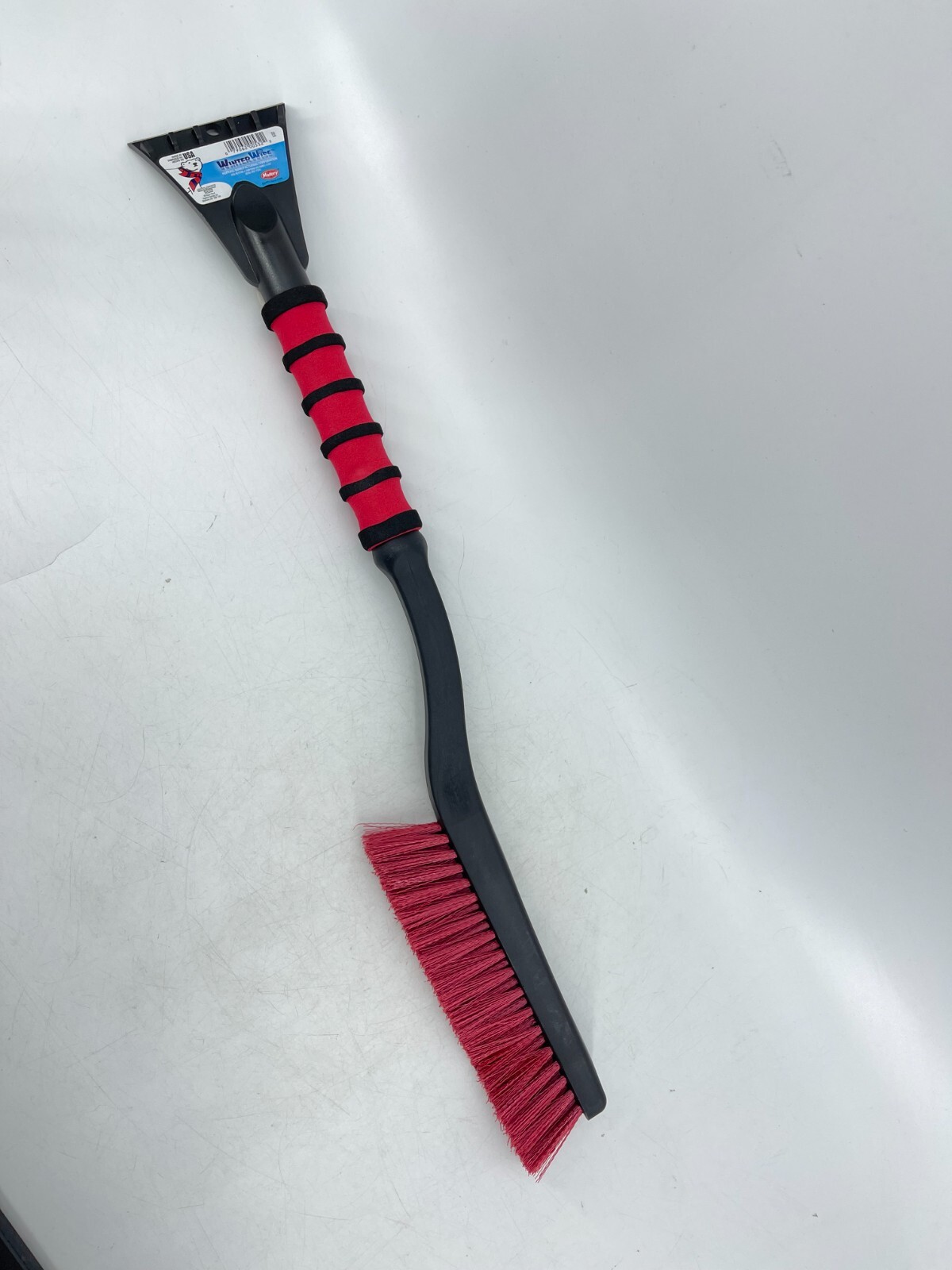 Mallory Winter Wise Snow Brush Scraper Tool Foam Grip Handle