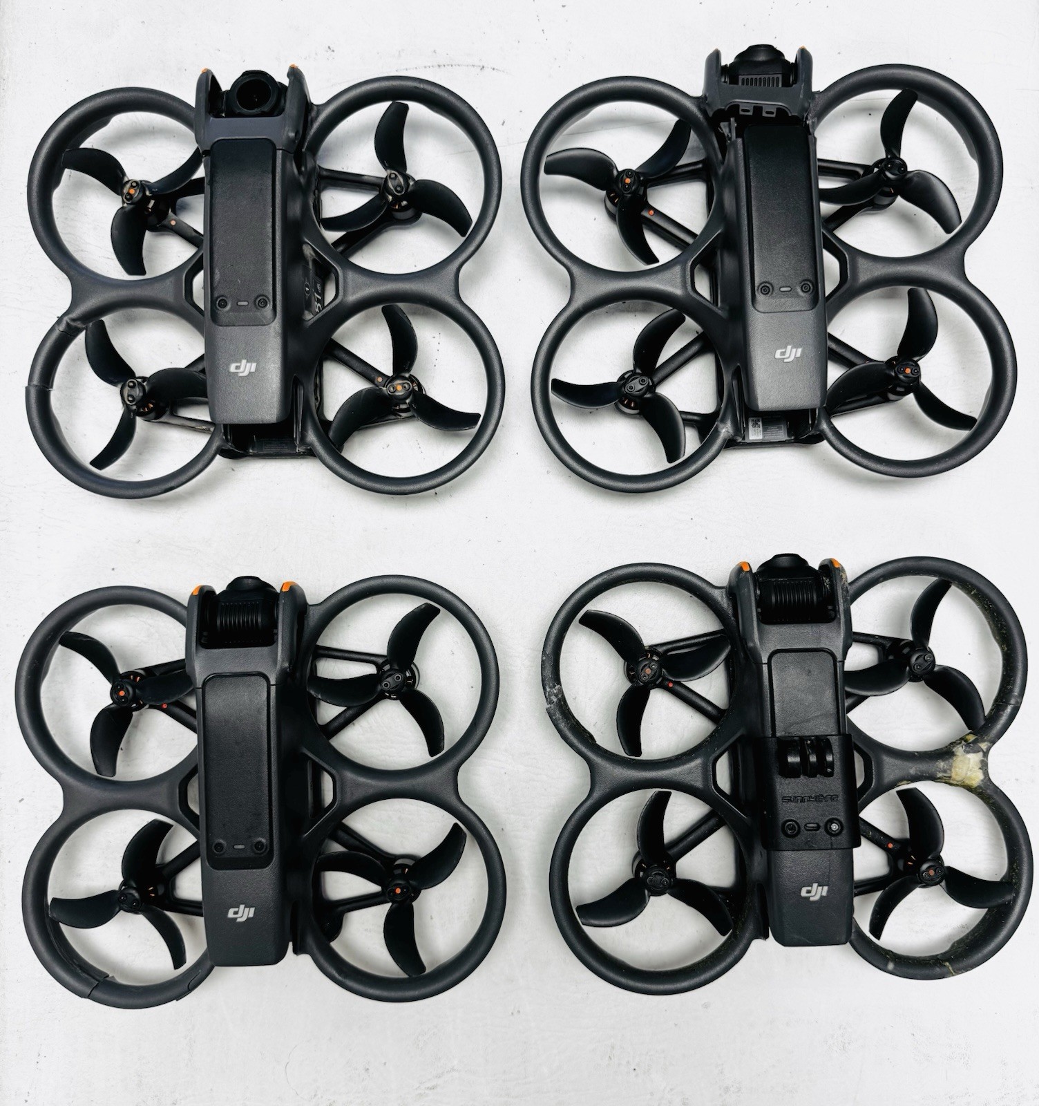 [LOT OF 4 FOR PARTS] DJI Avata 2 Camera Drones QF3W4K