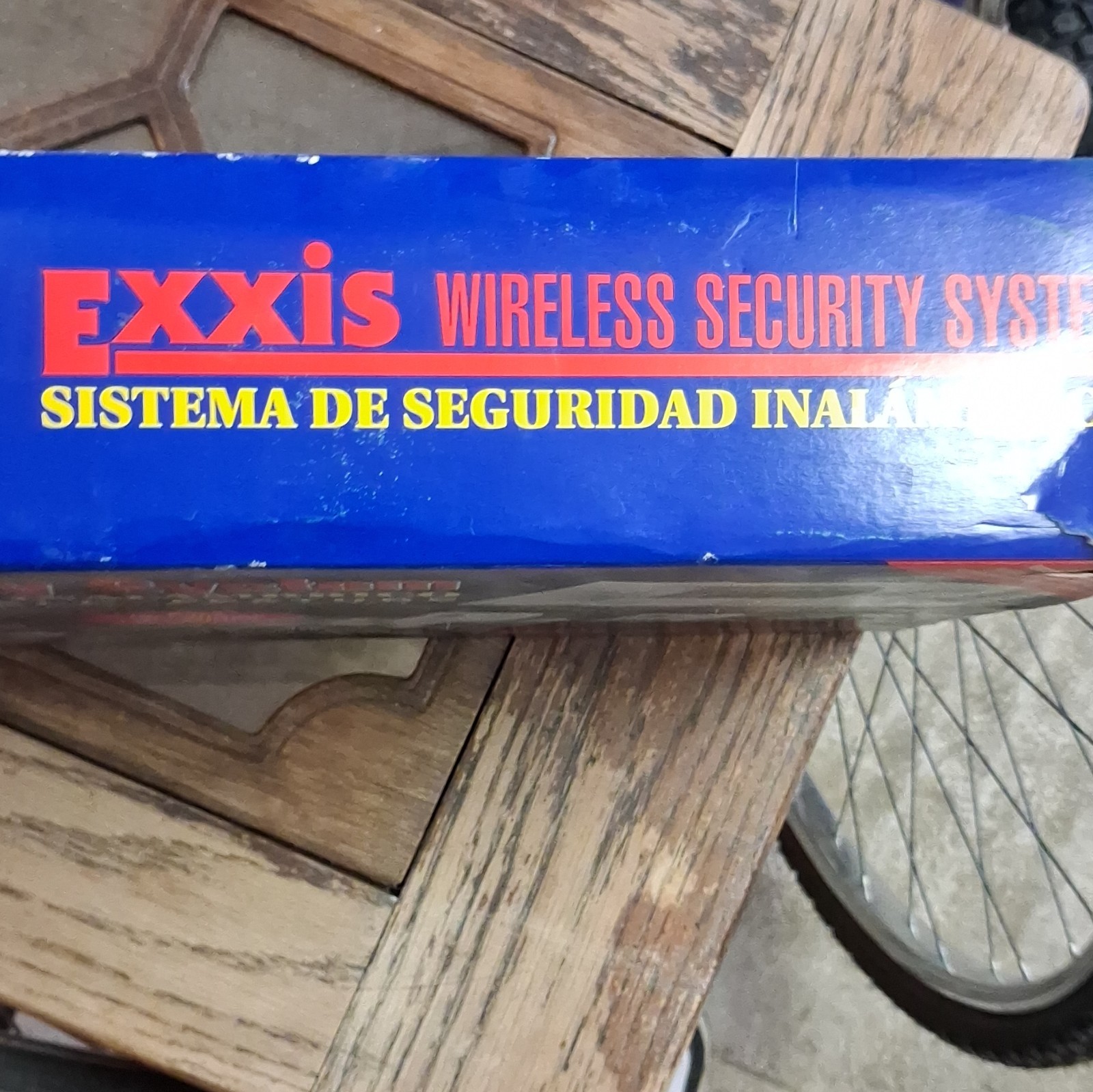 Exxis Wireless Security System Emergency Dialer Easy Install Indoor White Kit