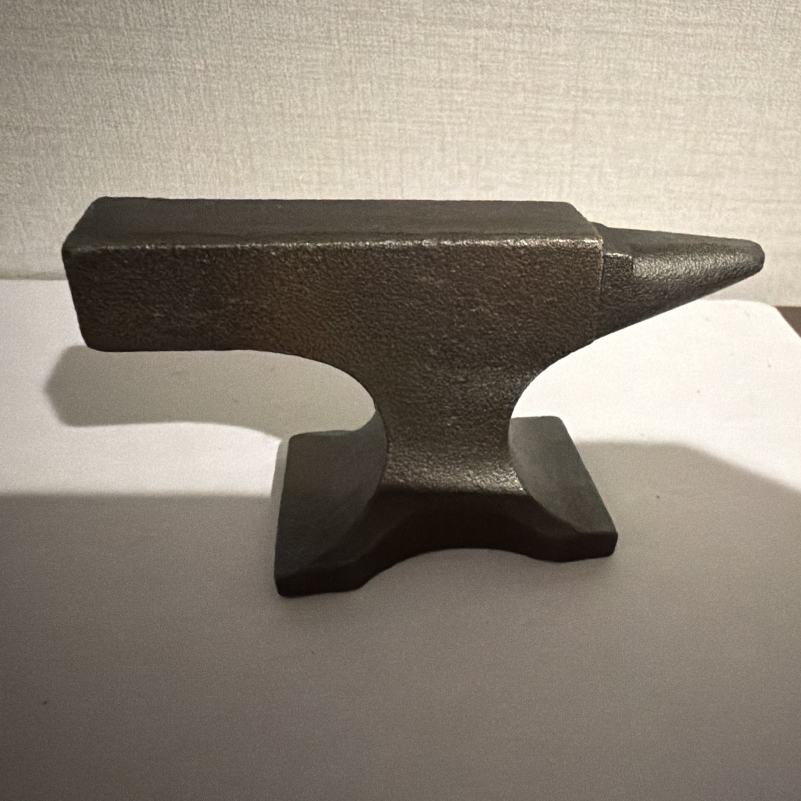 Colt 1855 Cast Iron Mini Anvil Anvil Marked "COLT 1855"