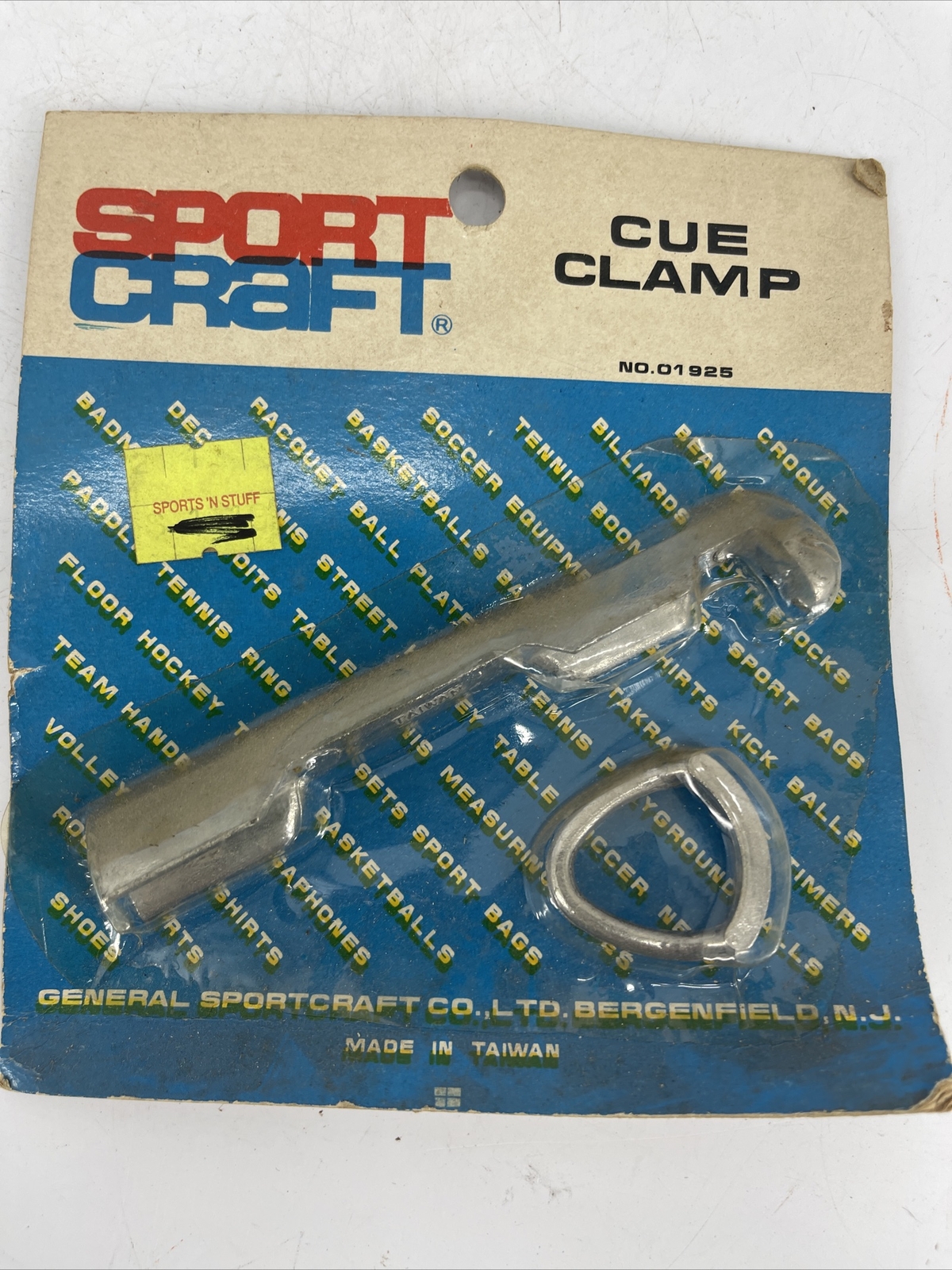 NEW OLD STOCK OEM RARE Sportcraft Cue Clamp NO 01925