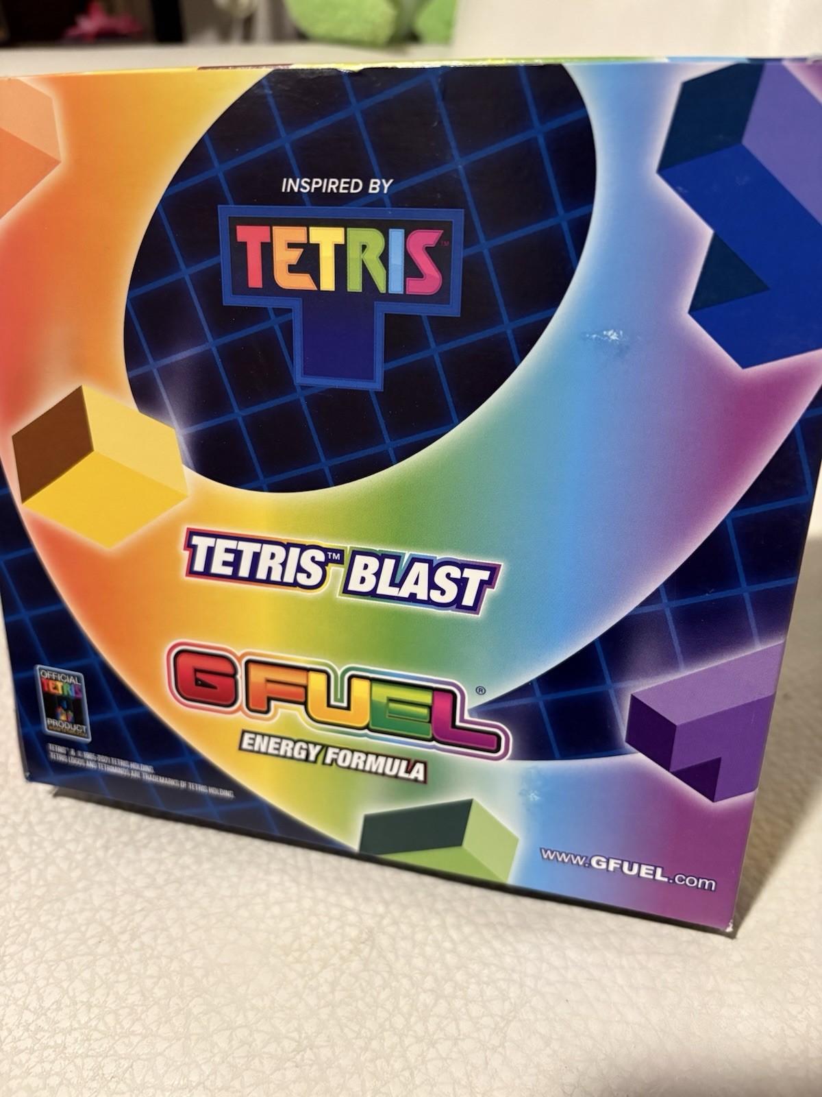 G FUEL Tetris Blast with Tetris shaker