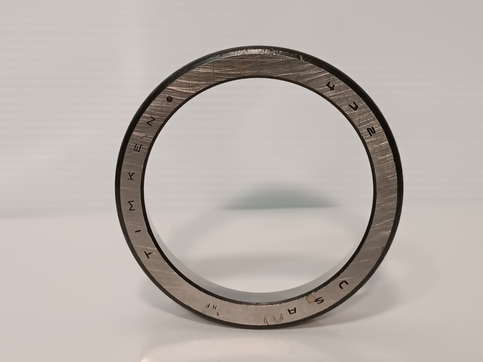 Timken 432 Tapered Roller Bearing Cup, 3.75" OD, 0.875" Width, Chrome Steel