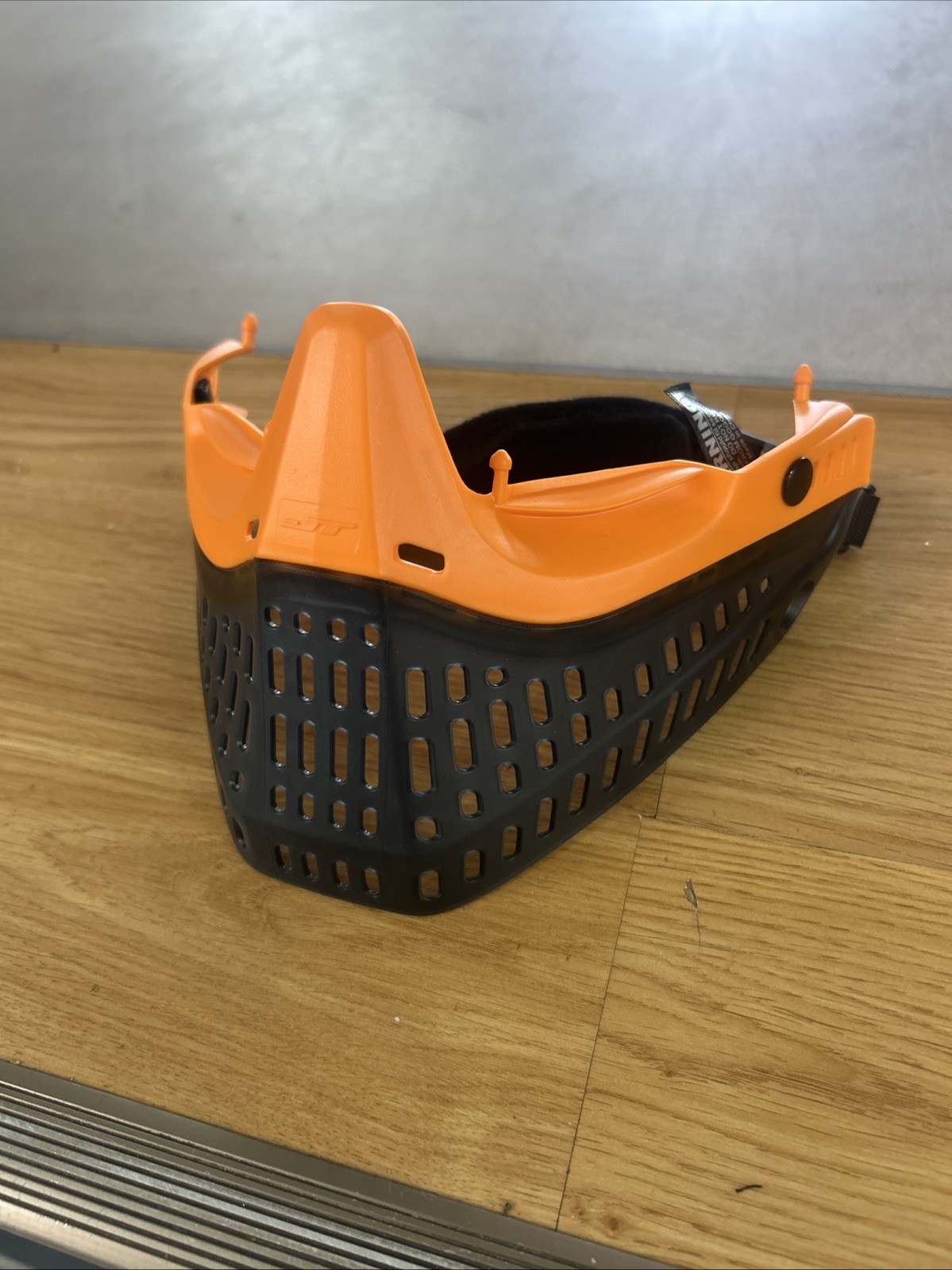 JT Bottom Orange Skirt Paintball Mask Ice Magnetic Strap Clasp