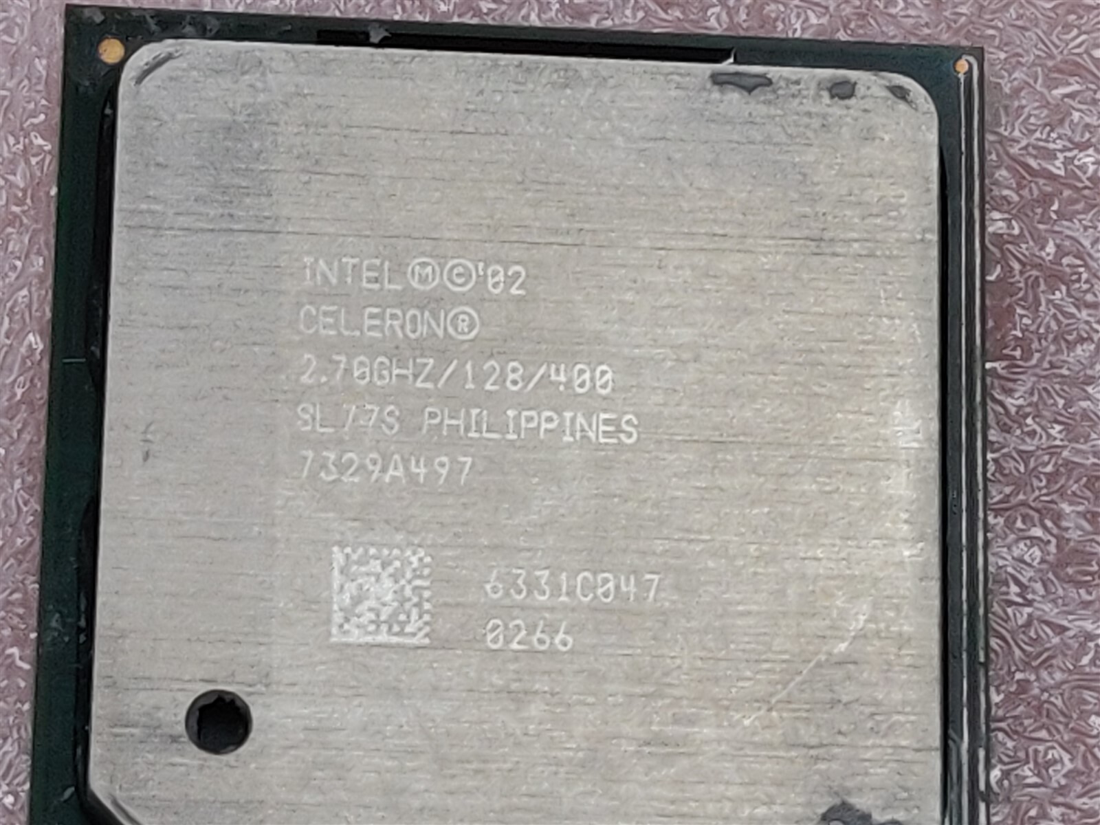 ⭐️⭐️⭐️⭐️⭐️ CPU Processor Intel Celeron SL77S Socket 478 2.70GHz / 128KB / 400Mhz