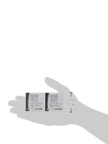100 Count HACCP Probe Wipes 70 Isopropyl Alcohol Kitchen Thermometer Cleaning...